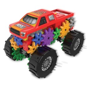 Joc STEM de constructie Monster truck cu peste 60 de piese